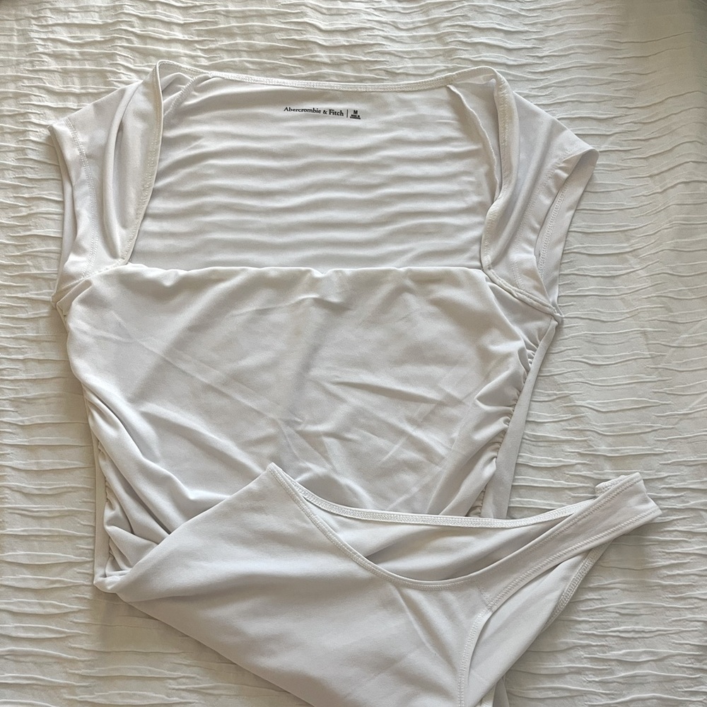 Abercrombie & Fitch Square-neck Bodysuit